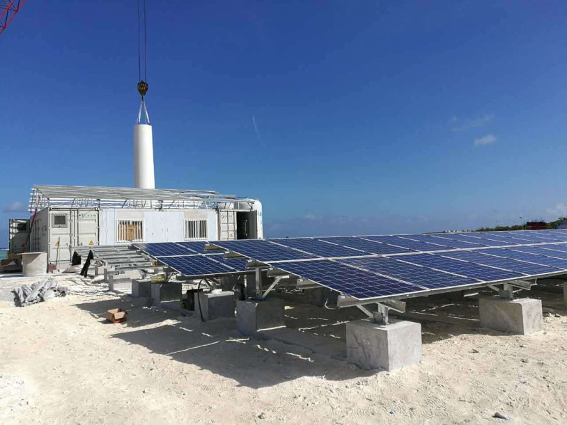  C型鋼光伏支架系統安裝案例